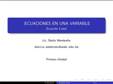 Solution Tema Ecuaciones Lineales Ecuaci N De Grado Studypool