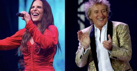 Rod Stewart fala sobre show Ivete Sangalo Início de uma grande