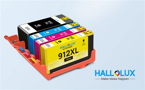 HALLOLUX 3YP34AE 912XL High Yield Ink Cartridge Replacement For HP 912