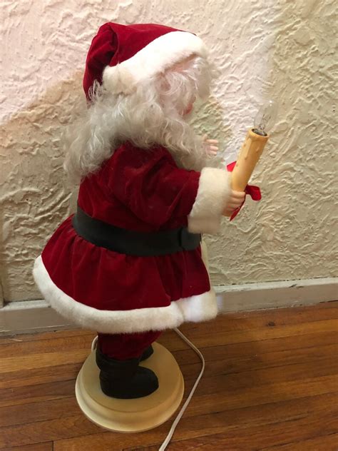 Rennoc Santa And Mrs Claus Animated Figures Etsy