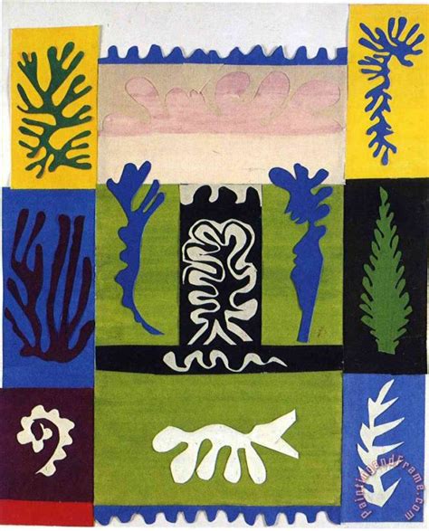 Henri Matisse Cut Outs 5 painting - Cut Outs 5 print for sale