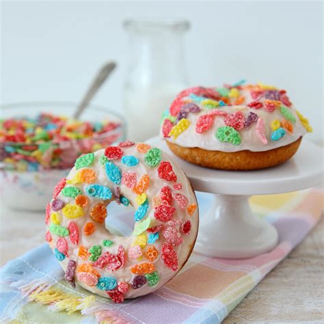 Cereal Milk Doughnuts