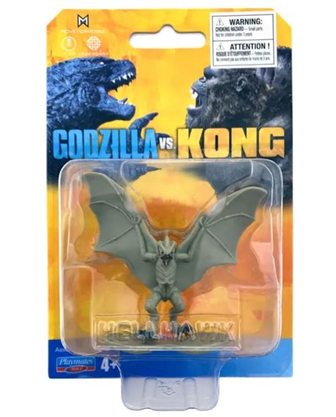 Godzilla Vs Kong Monsterverse Hellhawk Mini Figure Playmates 2021 New 1500 Picclick Ca