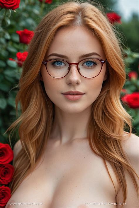 Kayley In Roses At Nude Muse Cherry Nudes