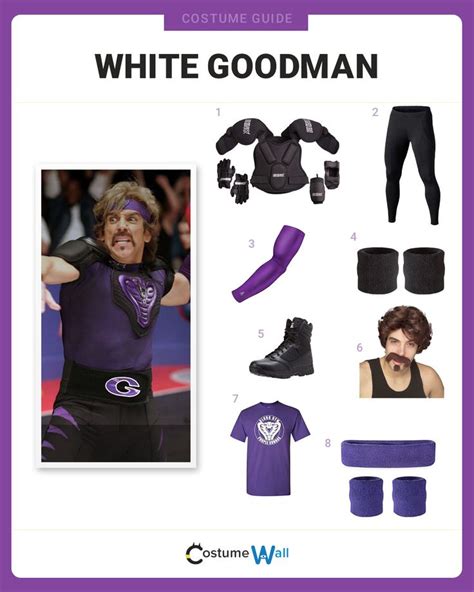 Dress Like White Goodman | Dodgeball costume, Cute halloween costumes ...