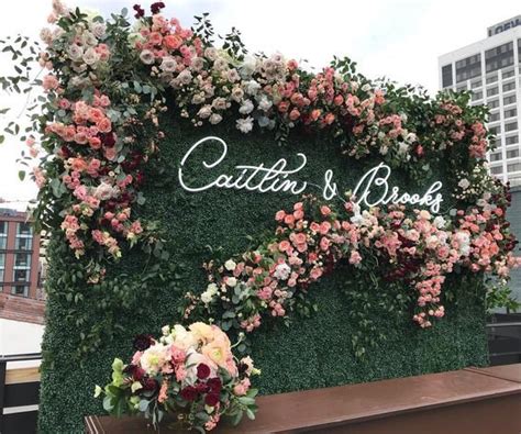 13 Wedding Trends Forecast For 2020 The Groome Inn Flower Wall