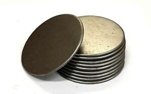 Mild Steel Flat Circle Metal Discs 25mm 228 6mm In Diameter 1 5mm