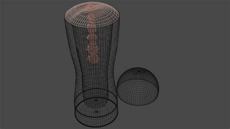 Anal Fleshlight Low Poly Sextoy D Model By Tridsign