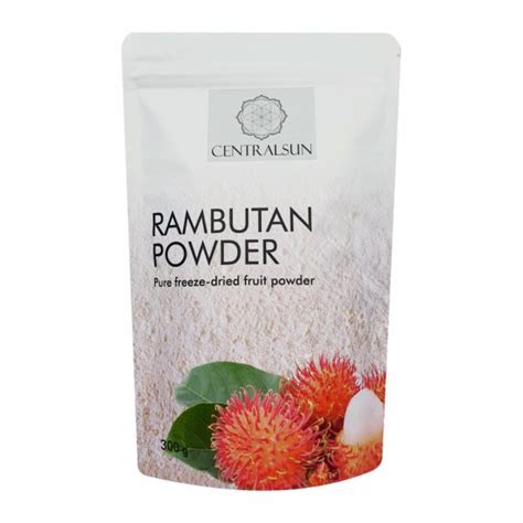 Freeze Dried Rambutan Fruit Powder Flavor Convenient Form