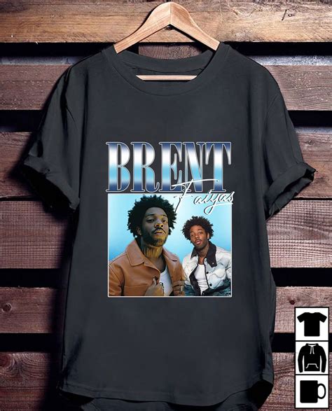 Brent Faiyaz Shirt Inspirant Vintage 90s Hip Hop Rap Etsy