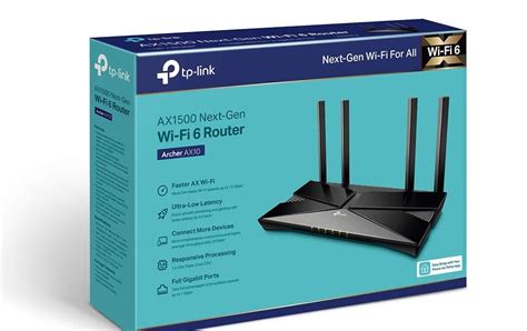 TP Link AX1500 WiFi 6 Budget Router Review and Specification