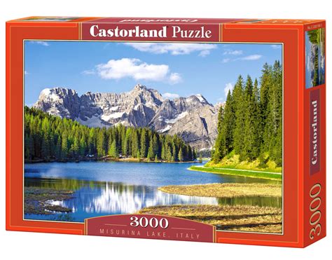 Le Lac Misurina Italie 3000 Pièces Puzzle Castorland Puzzle acheter