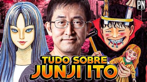 História da Carreira Completa de JUNJI ITO e Todos os seus Mangás