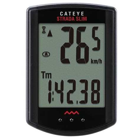 Cyclom Tre De V Lo Cateye Strada Slim Wireless Noir Performance B Gin