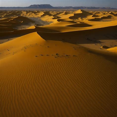 Premium Photo | Sand dunes in the desert