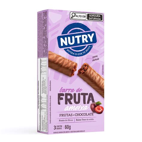 Barra De Fruta Nutry Ameixa Nutry