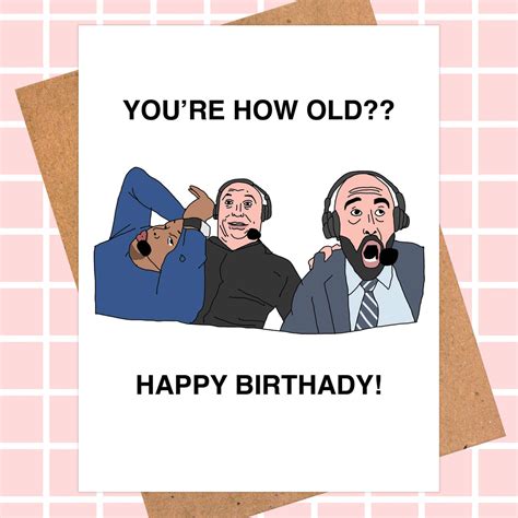 Joe Rogan UFC Funny Birthday Card | Pop Culture Card – Hidden Harlo