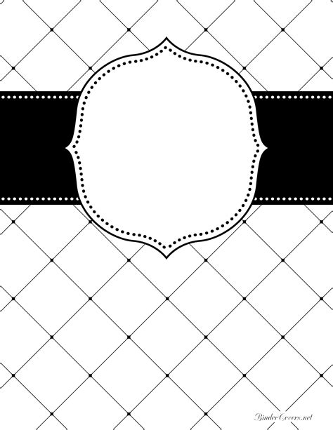 Coloring Page Binder Cover Printable