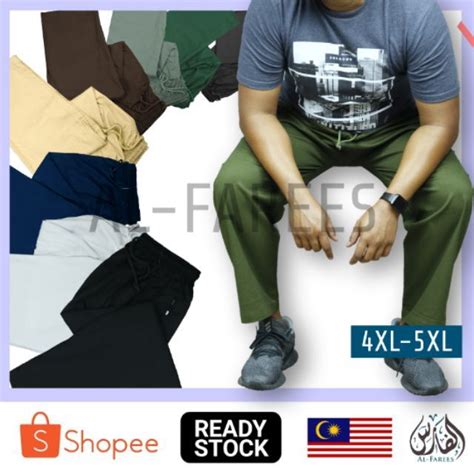 Seluar Jubah Plain Jumbo Saiz 4xl 5xl Ready Stock Shopee Malaysia