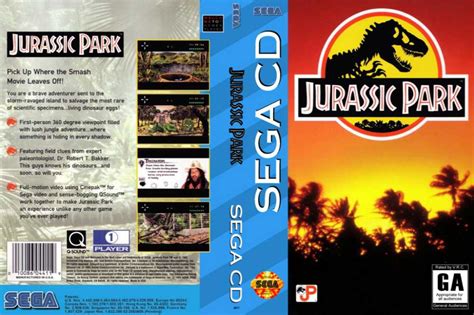 Jurassic Park Sega Cd Videogamex