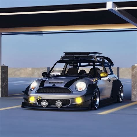 Mini Cooper With Body Kit