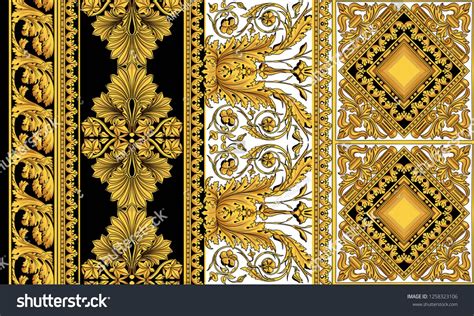 Gold Baroque Pattern