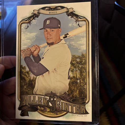 Allen Ginter Javier Baez Box Topper Ebay