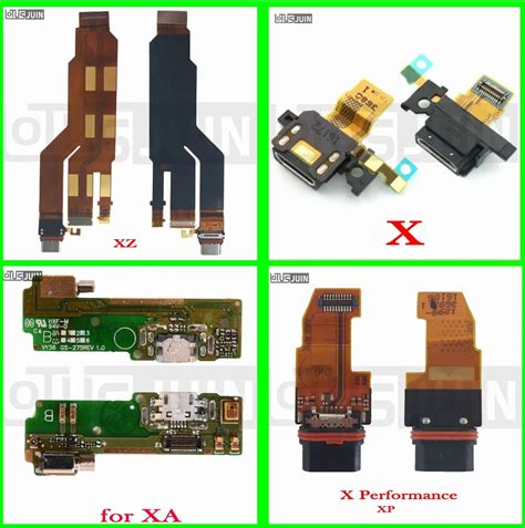 1pcs Original USB Dock Connector Charging Port Flex Cable For Sony