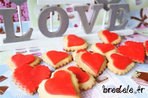 Sabl S Saint Valentin Recette De Biscuits Bredele Fr