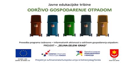 Edukacijska Tribina Kako Pravilno Odvajati Otpad