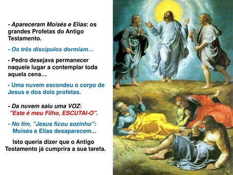 Ppt A Transfigura O De Jesus No Monte Tabor Powerpoint Presentation