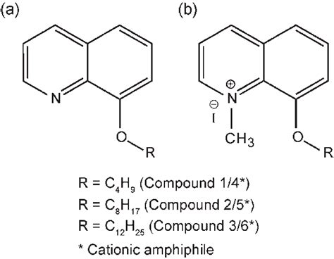 General Structure Of Synthetic Amphiphiles Used In The Study A