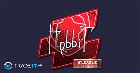 Sticker Hobbit Foil Atlanta 2017 Tradeit