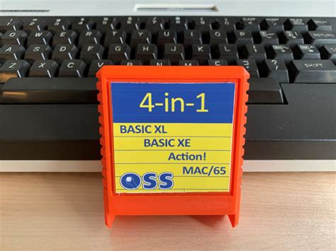 Purchase a New 4-in-1 OSS Programming Language Cartridge for Your Atari 8-Bit Computer (5-10 ...