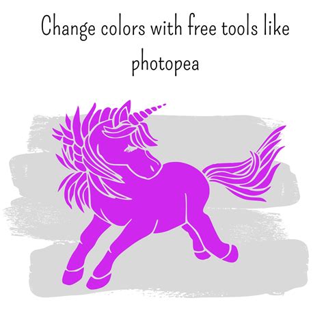 Unicornssvg 66 Unicorns Svg Bundle Png Psd Etsy