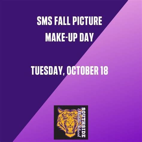 Fall Pictures Make-up day | Southside Middle School