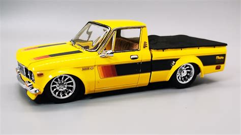 Building A Lowrider Minitruck The Chevy Luv By Monogram Step By Step