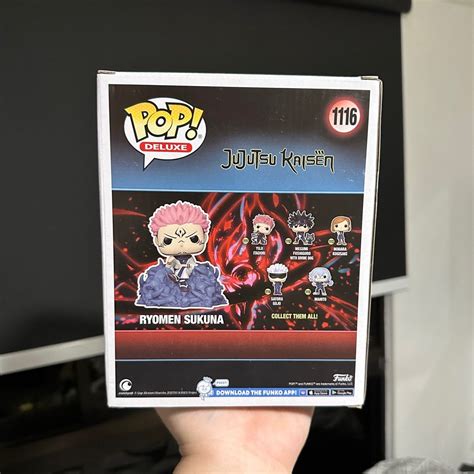 Funko Pop Deluxe Jujutsu Kaisen Ryomen Sukuna Hobbies Toys