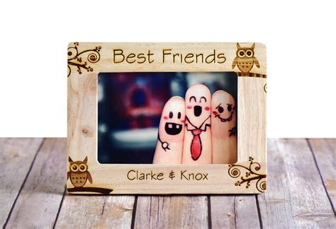 Best Friends Frame Personalized Photo Framebirthday Great Gift ...