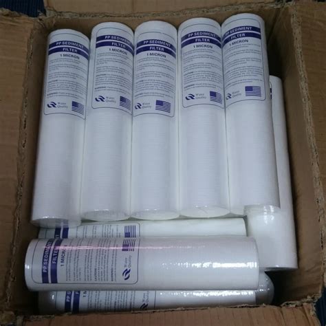 PP Sediment Filter 10 Inch 1 Micron Polypropylene Replacement PP Water