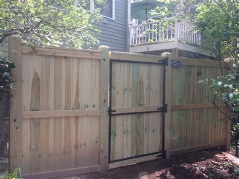 Wood Gates Asheville Fence Residential And Commercial Fence