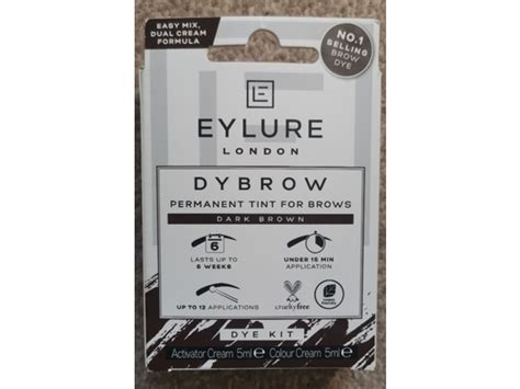 Eylure Dybrow Permanent Tint Dye Kit, Dark Brown Ingredients and Reviews