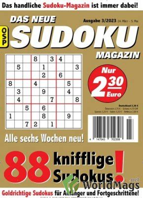 Das Neue Sudoku M Rz Mai Pdf Digital Magazines