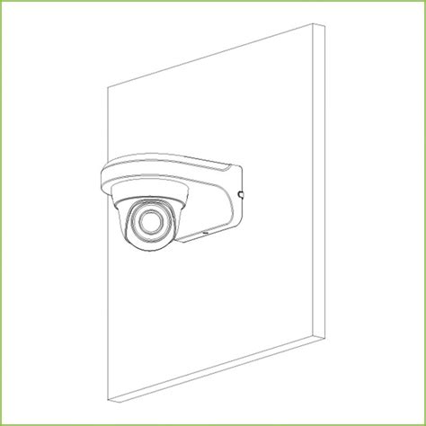 Dahua PFB205W Wall Bracket For Dome Cameras Valid For Exterior