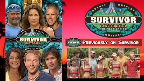 Previously On Survivor Season 11 Survivor Guatemala — The Maya