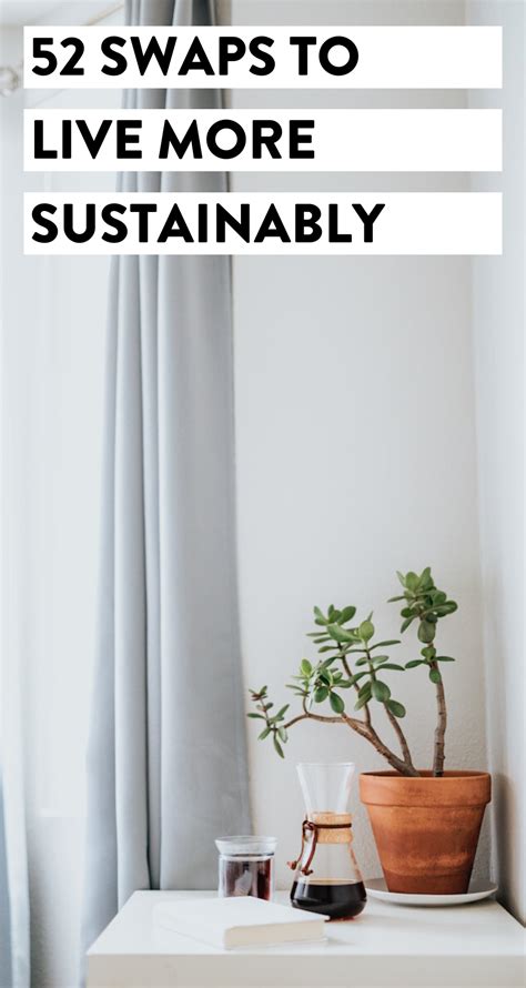 52 Swaps To Live More Sustainably The Healthy Maven Sustainable