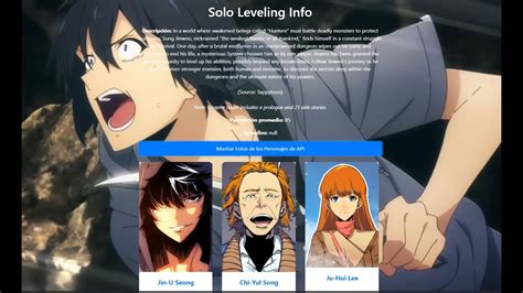 Cómo Probar Páginas Web y APIs en GitHub y Vercel Anime Solo Leveling