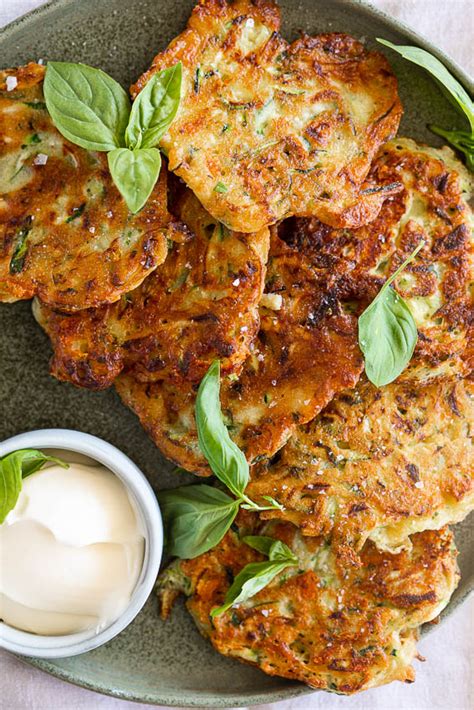 Courgette Fritters - Simply Delicious