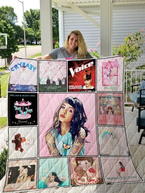 Melanie Martinez Quilt Bedding Set DUP For Music Fans Robokeg