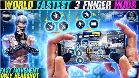 TOP 5 BEST CUSTOM HUD FREE FIRE 3 FINGER CLAW BETTER THAN PC